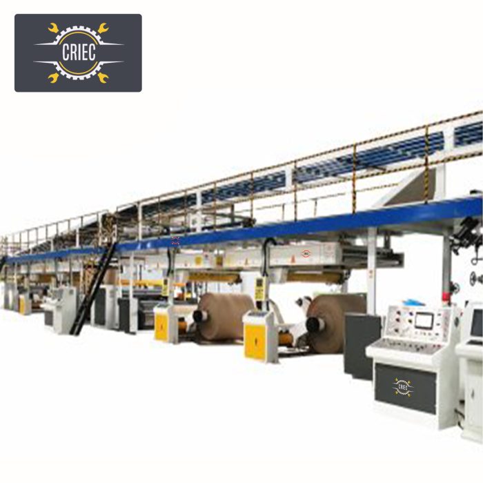 THREE/FIVE/SEVEN PLY CORRUGATED SHEET PAPERBOARD CARTON BOX CARDBOARD MAKING PRODUCTION LINE