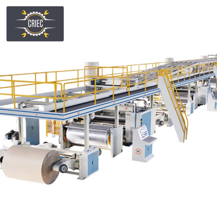 3 5 7 PLY HIGH SPEED CORRUGATED CARDBOARD PRODUCTION LINE